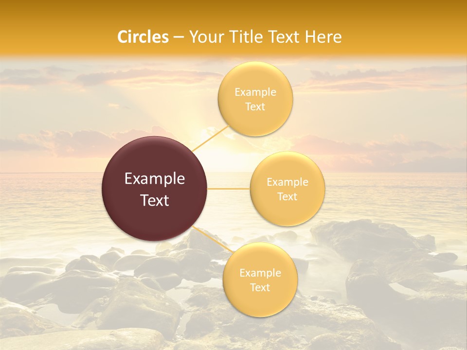 Cloud Outdoor Dawn PowerPoint Template