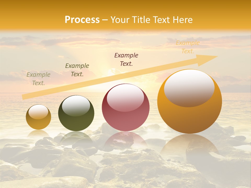 Cloud Outdoor Dawn PowerPoint Template