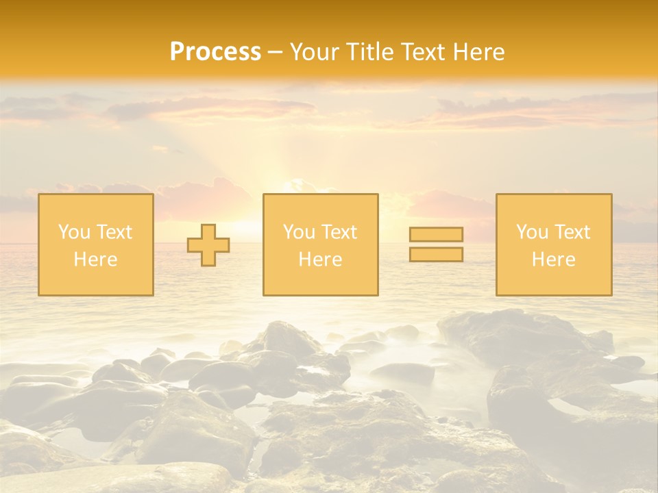 Cloud Outdoor Dawn PowerPoint Template
