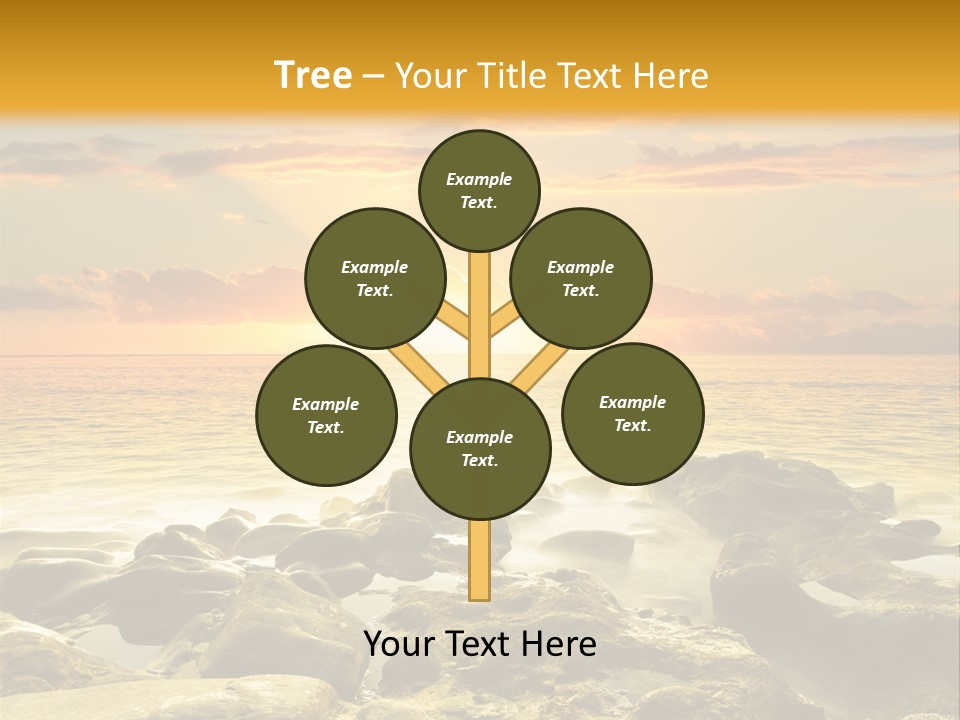 Cloud Outdoor Dawn PowerPoint Template