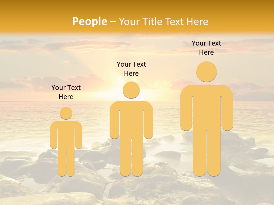 Cloud Outdoor Dawn PowerPoint Template