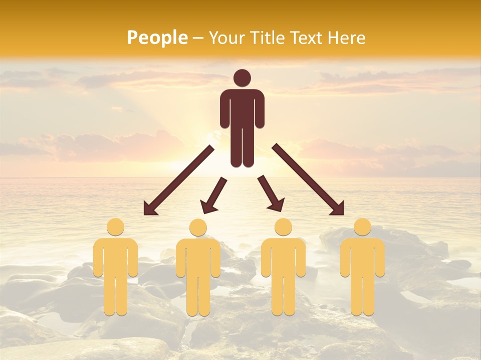 Cloud Outdoor Dawn PowerPoint Template