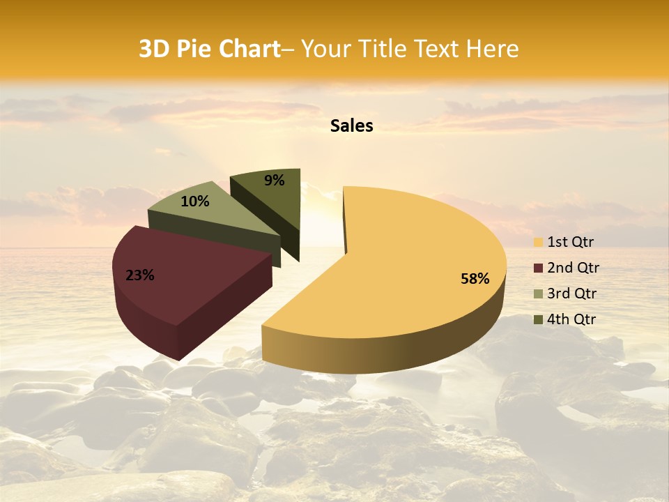 Cloud Outdoor Dawn PowerPoint Template
