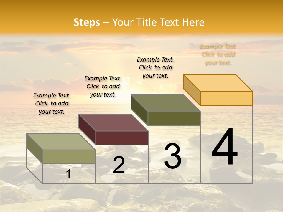 Cloud Outdoor Dawn PowerPoint Template