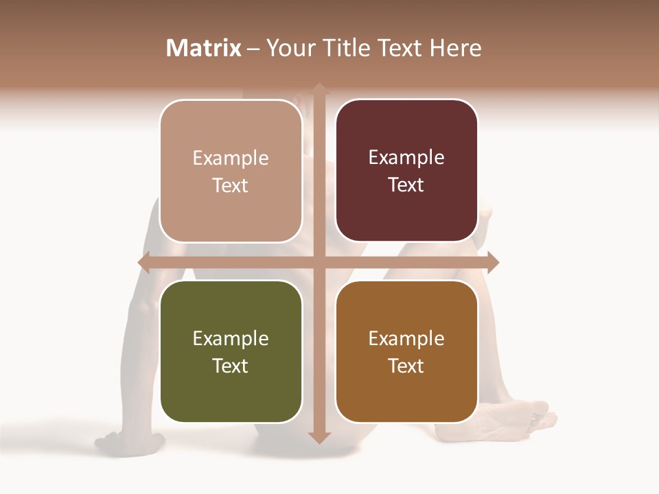 White Beauty Spine PowerPoint Template