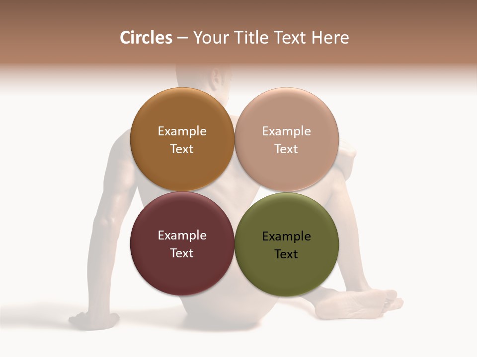 White Beauty Spine PowerPoint Template