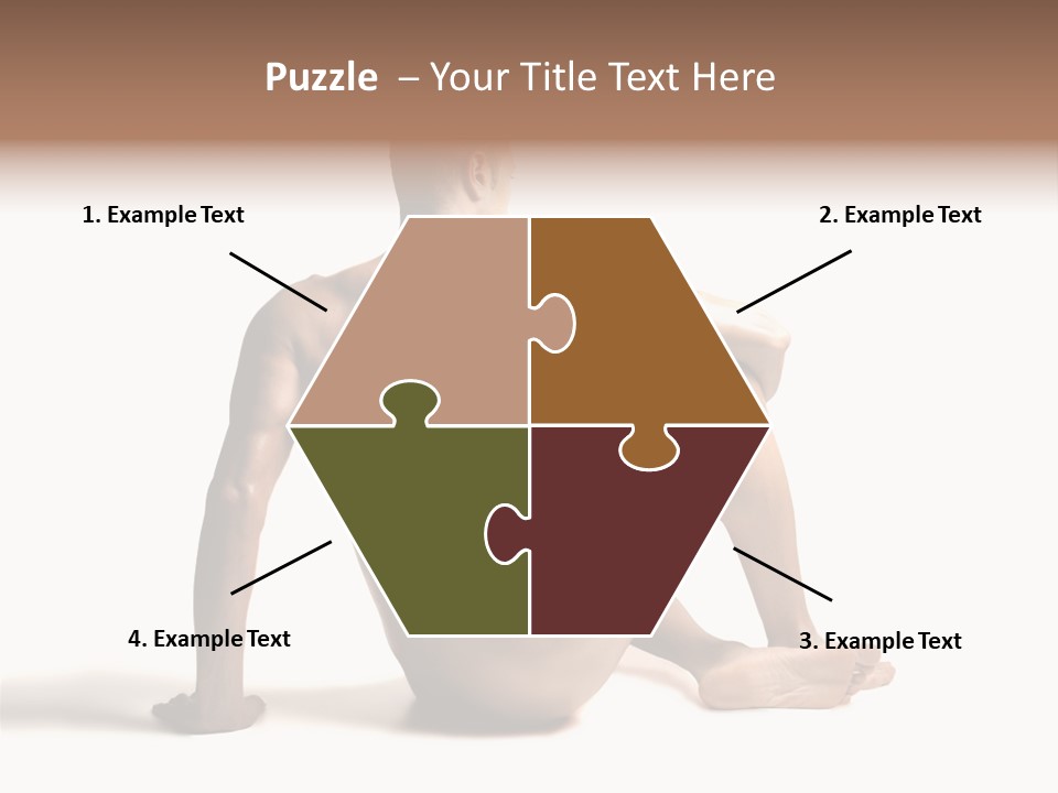 White Beauty Spine PowerPoint Template