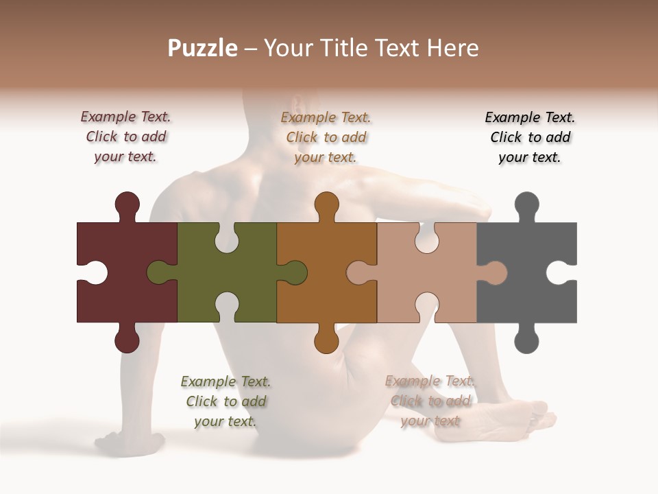 White Beauty Spine PowerPoint Template