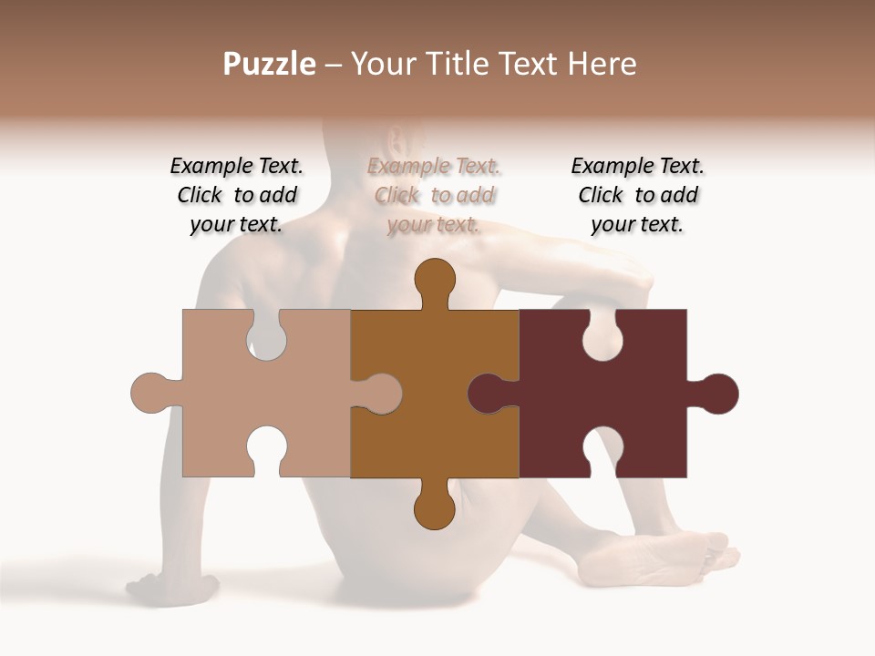 White Beauty Spine PowerPoint Template