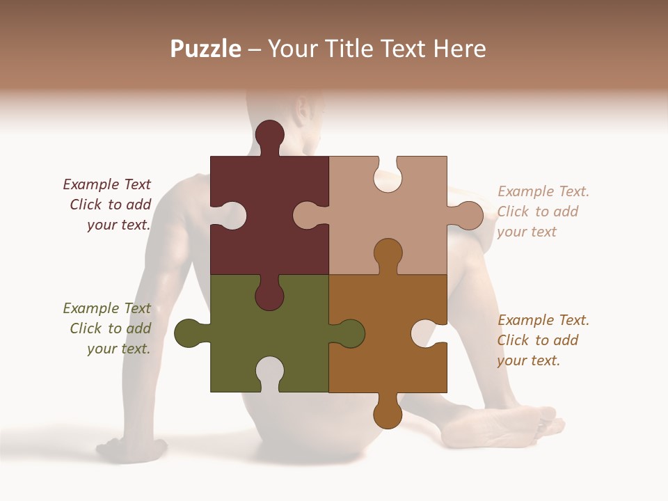 White Beauty Spine PowerPoint Template