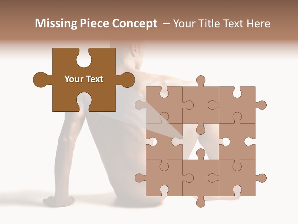 White Beauty Spine PowerPoint Template