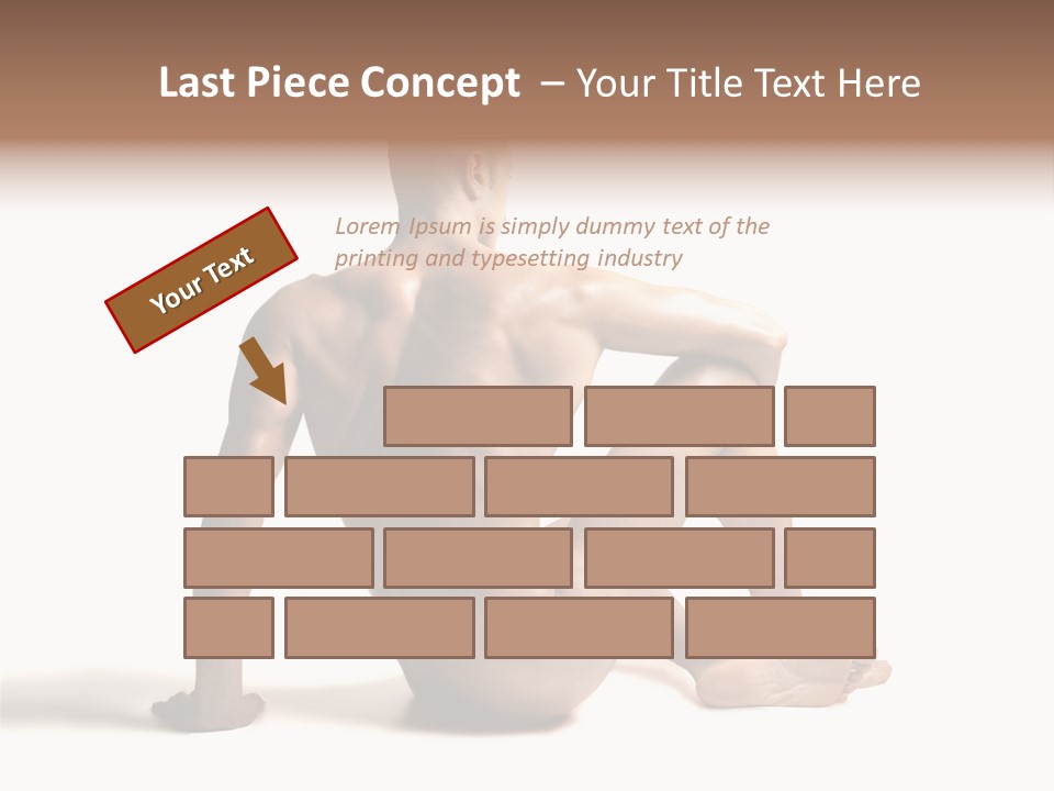 White Beauty Spine PowerPoint Template