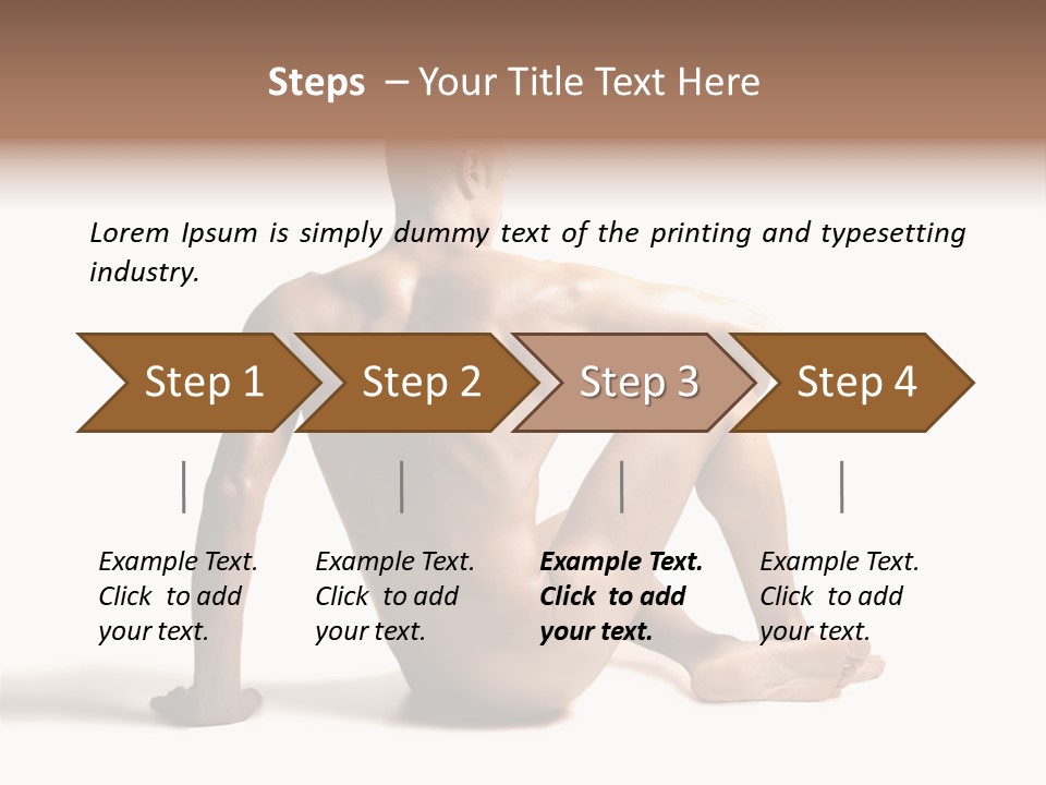 White Beauty Spine PowerPoint Template