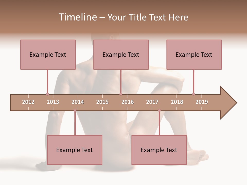 White Beauty Spine PowerPoint Template
