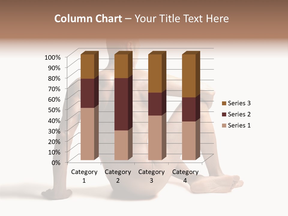 White Beauty Spine PowerPoint Template