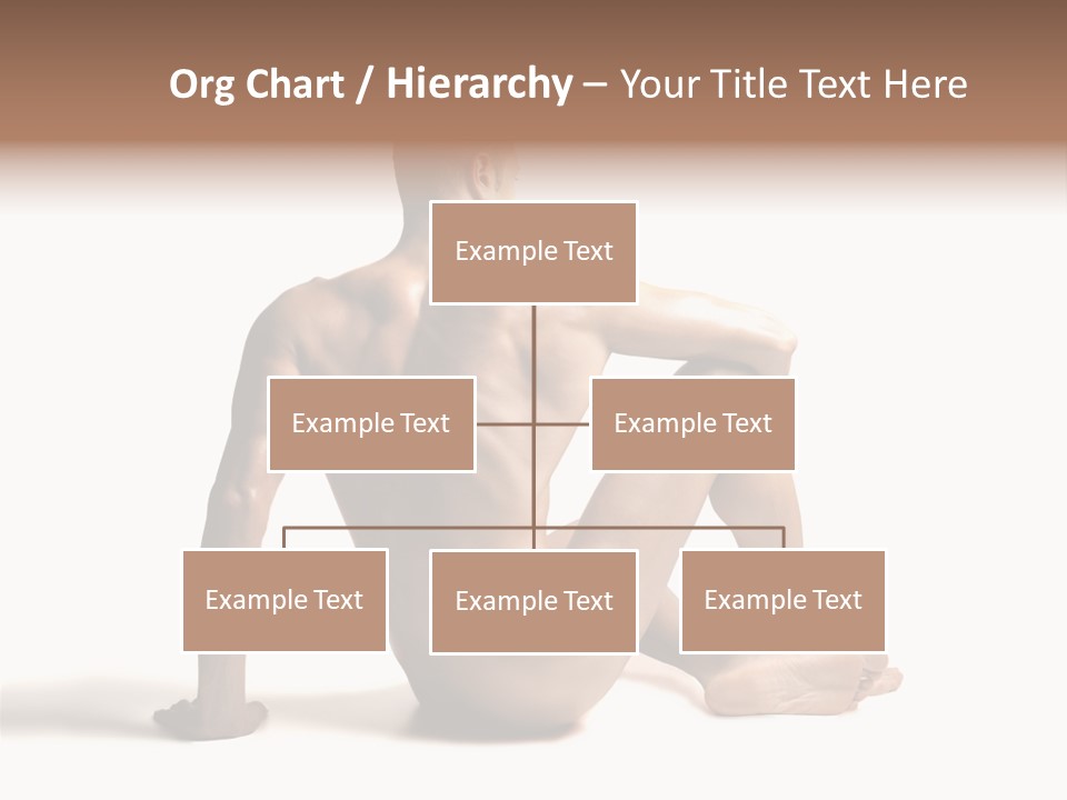 White Beauty Spine PowerPoint Template