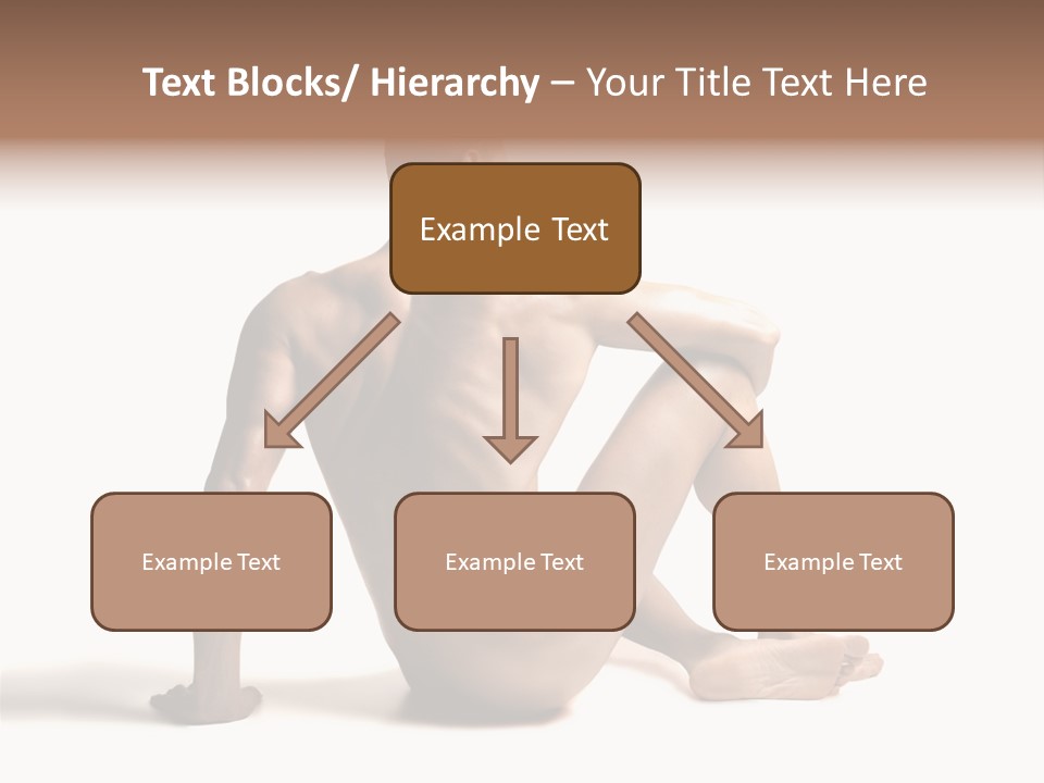 White Beauty Spine PowerPoint Template