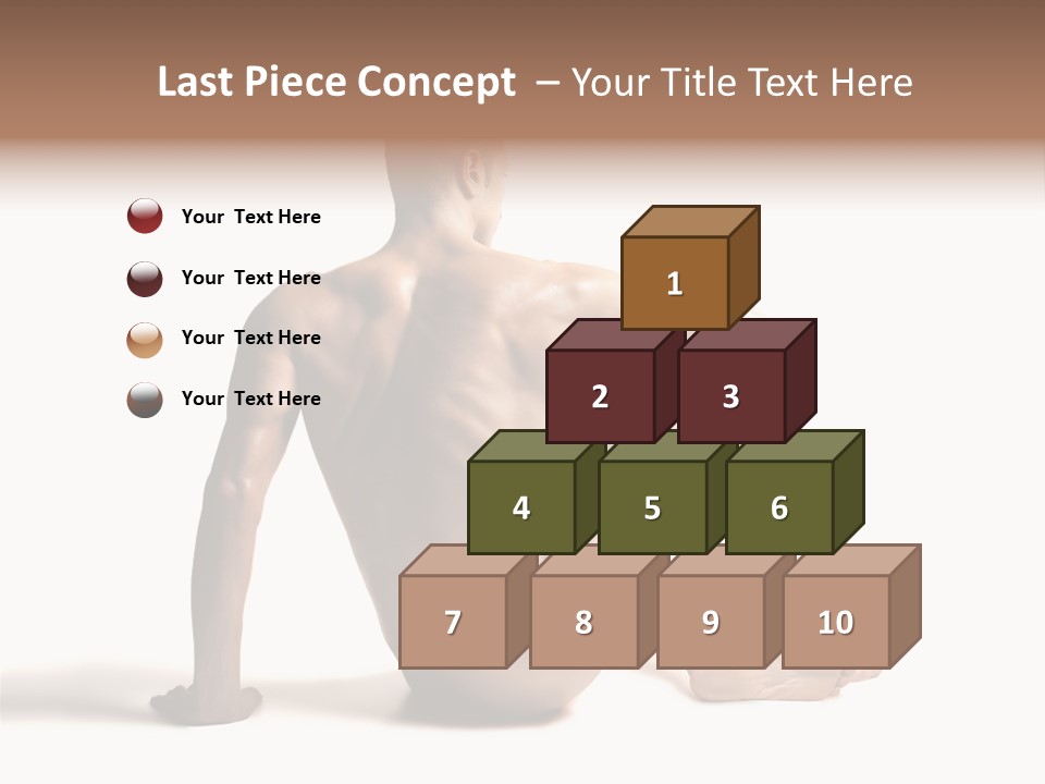 White Beauty Spine PowerPoint Template