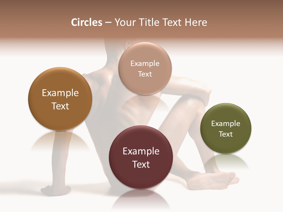 White Beauty Spine PowerPoint Template