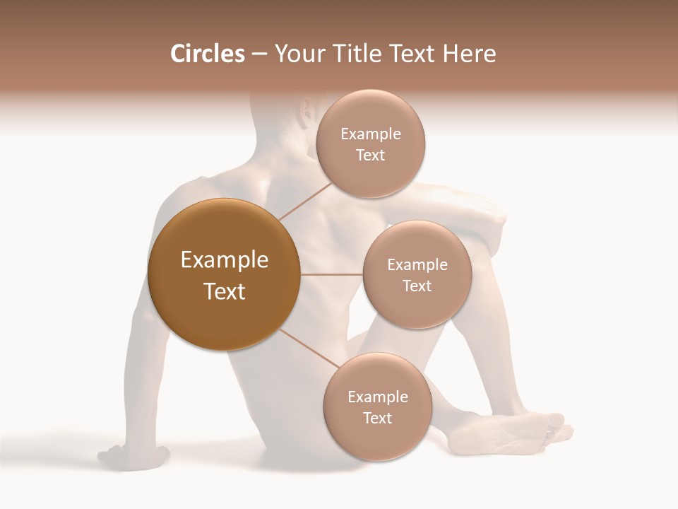 White Beauty Spine PowerPoint Template