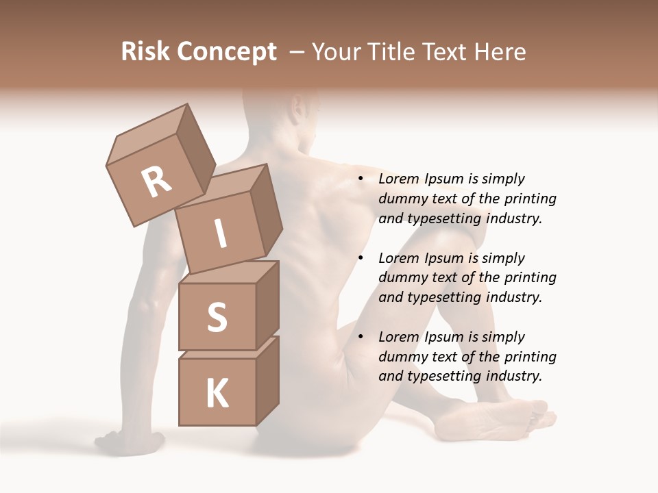 White Beauty Spine PowerPoint Template