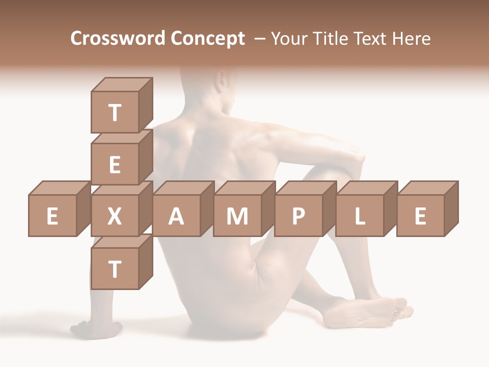 White Beauty Spine PowerPoint Template