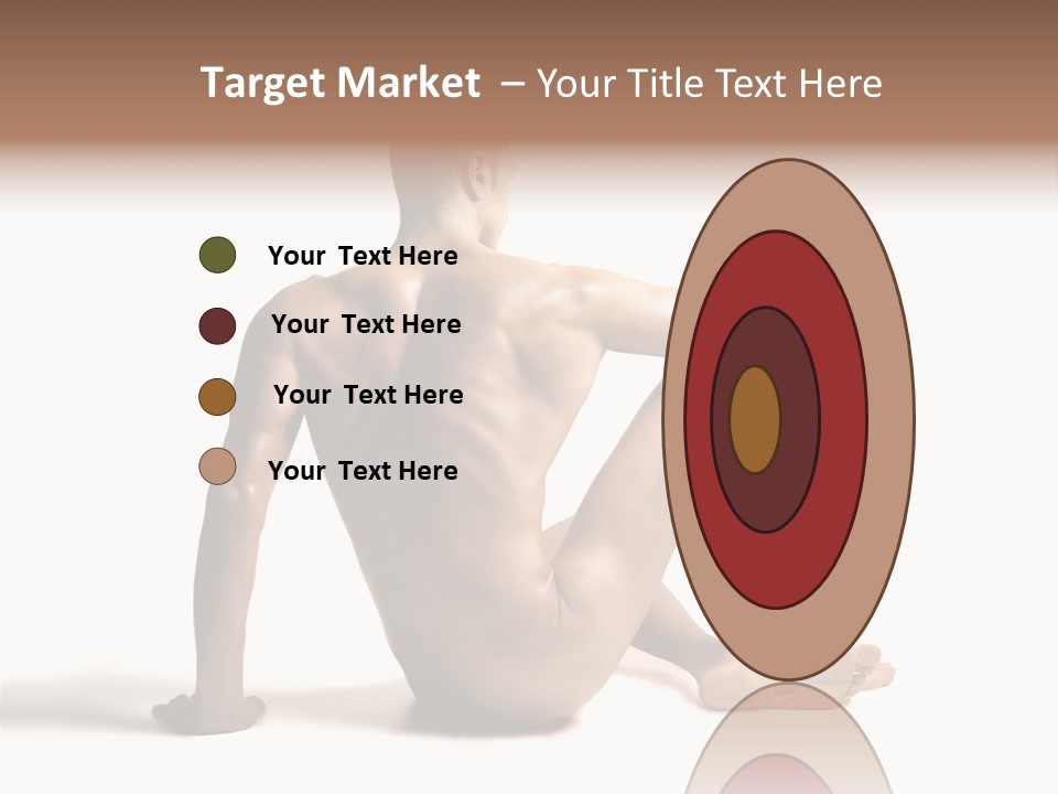 White Beauty Spine PowerPoint Template