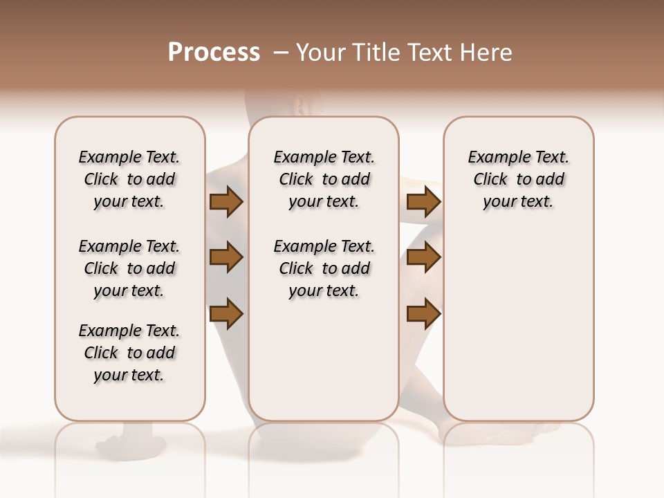 White Beauty Spine PowerPoint Template