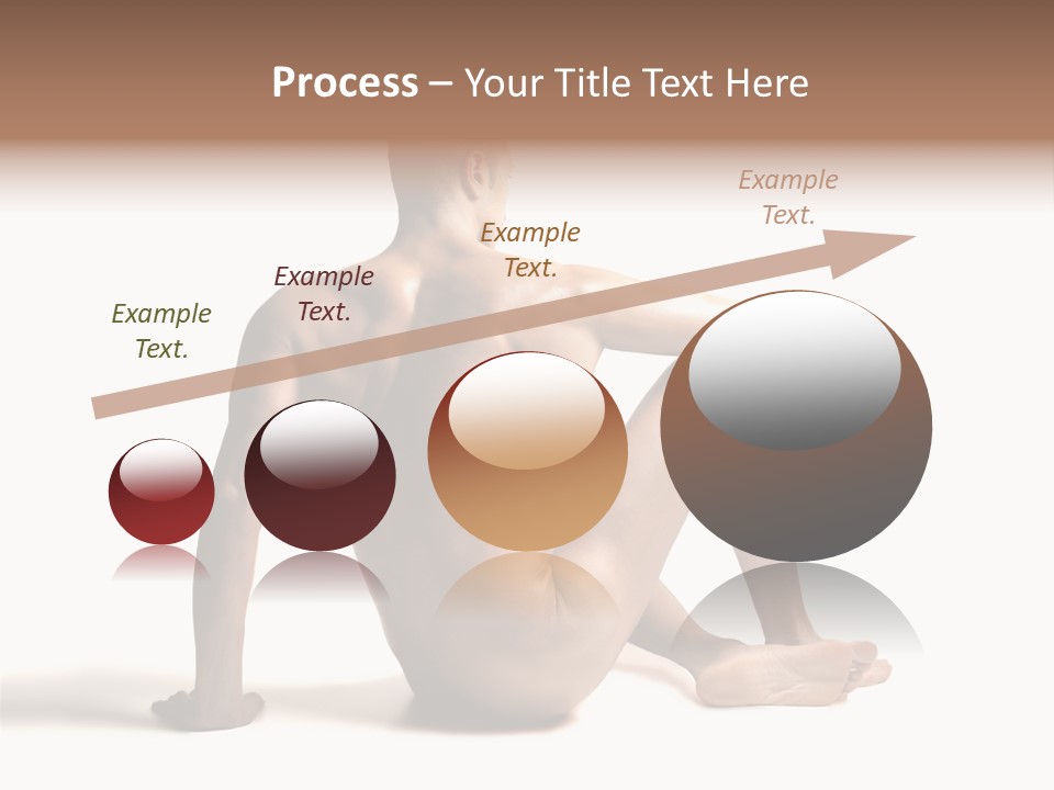 White Beauty Spine PowerPoint Template