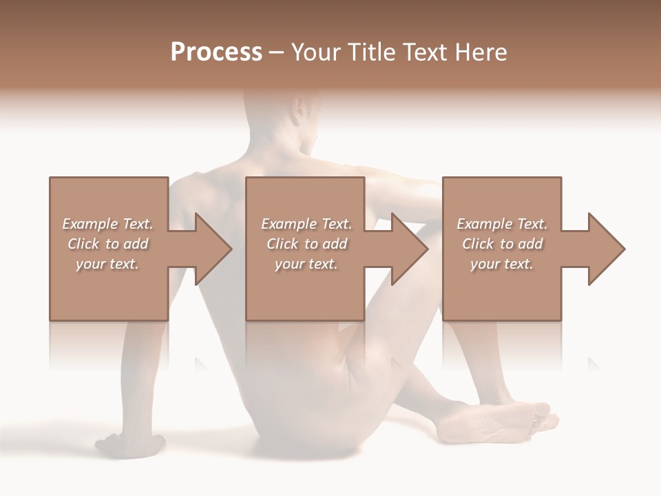 White Beauty Spine PowerPoint Template