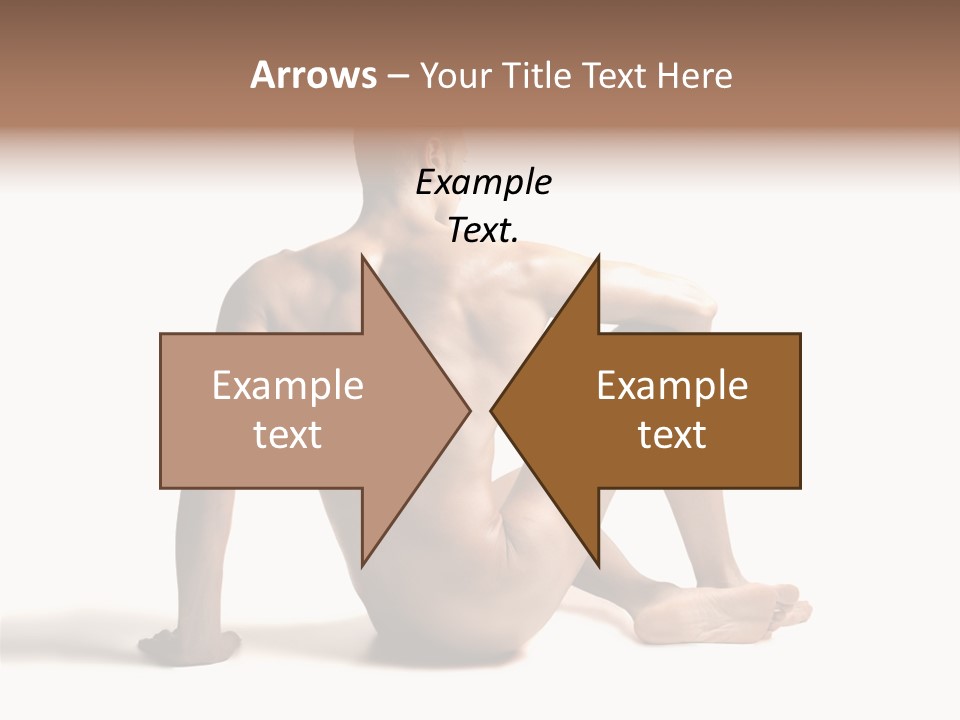 White Beauty Spine PowerPoint Template