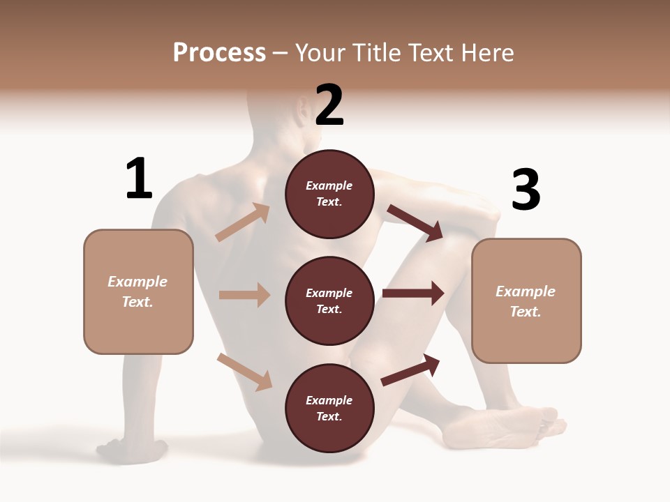 White Beauty Spine PowerPoint Template