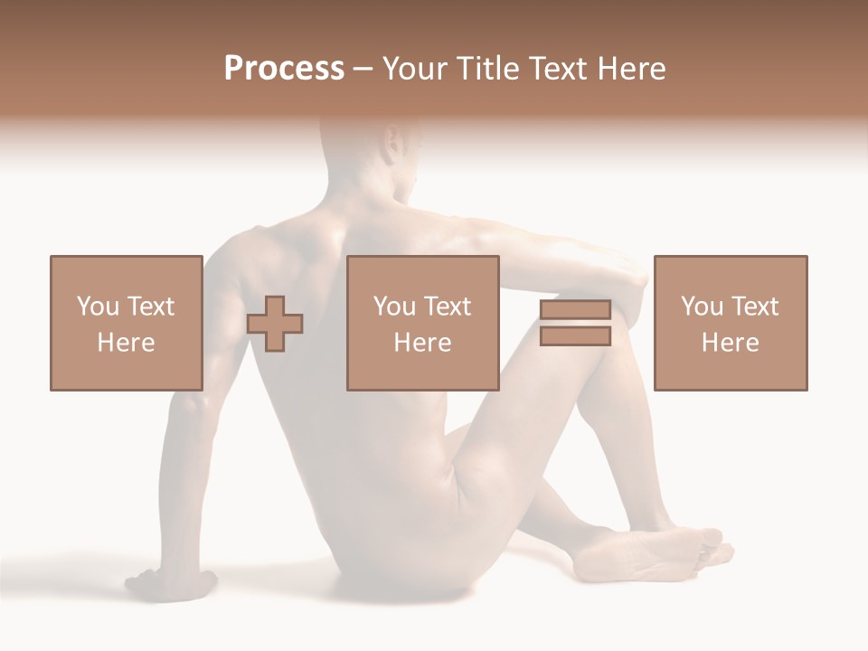 White Beauty Spine PowerPoint Template