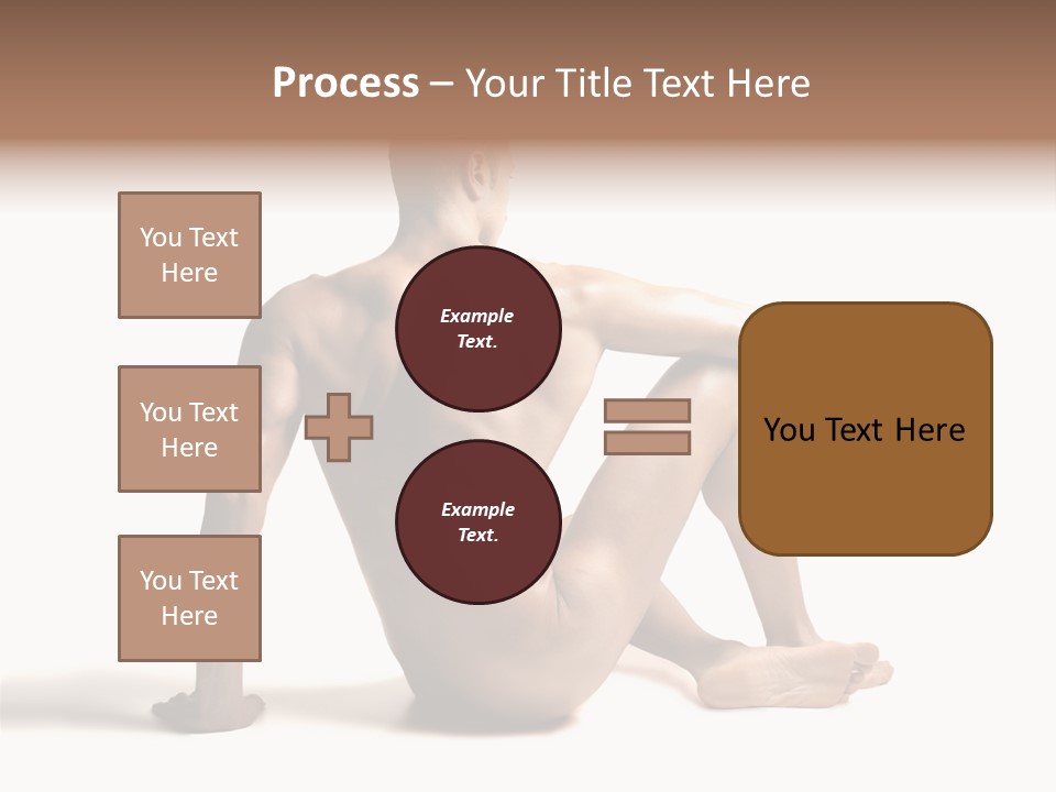 White Beauty Spine PowerPoint Template
