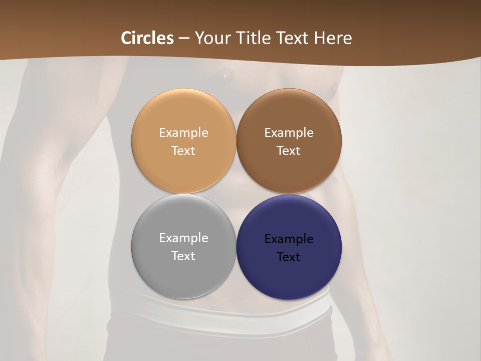 Man Pant Handsome PowerPoint Template