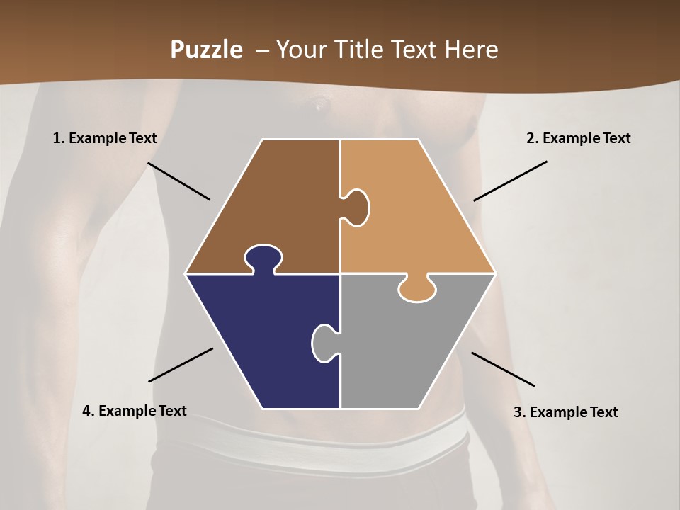 Man Pant Handsome PowerPoint Template