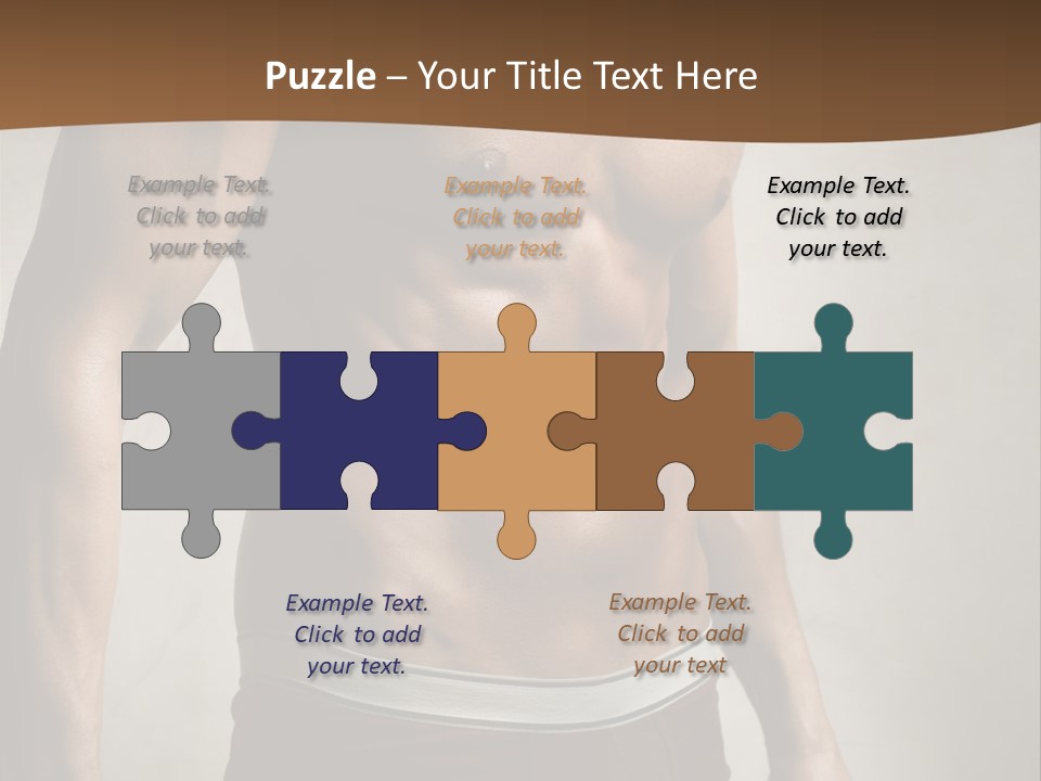 Man Pant Handsome PowerPoint Template