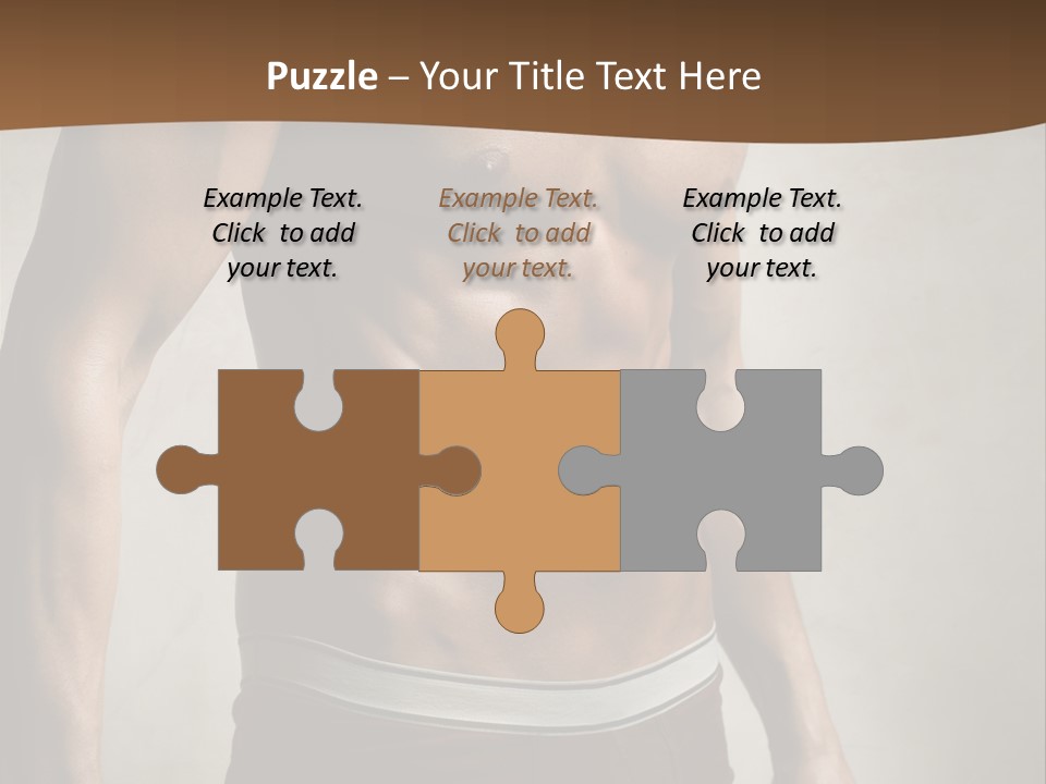 Man Pant Handsome PowerPoint Template