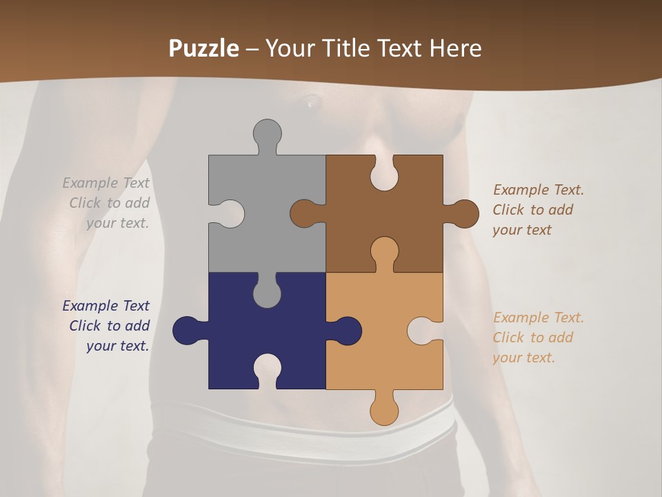 Man Pant Handsome PowerPoint Template