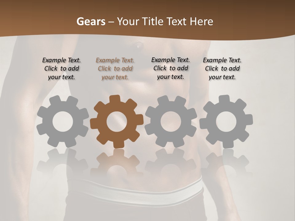 Man Pant Handsome PowerPoint Template