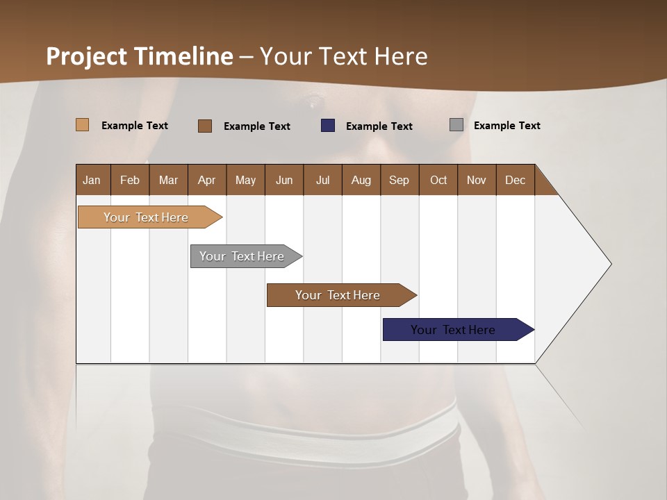 Man Pant Handsome PowerPoint Template