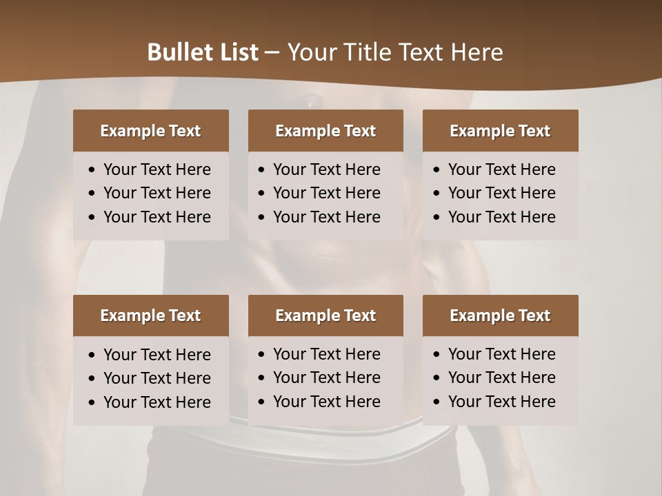 Man Pant Handsome PowerPoint Template