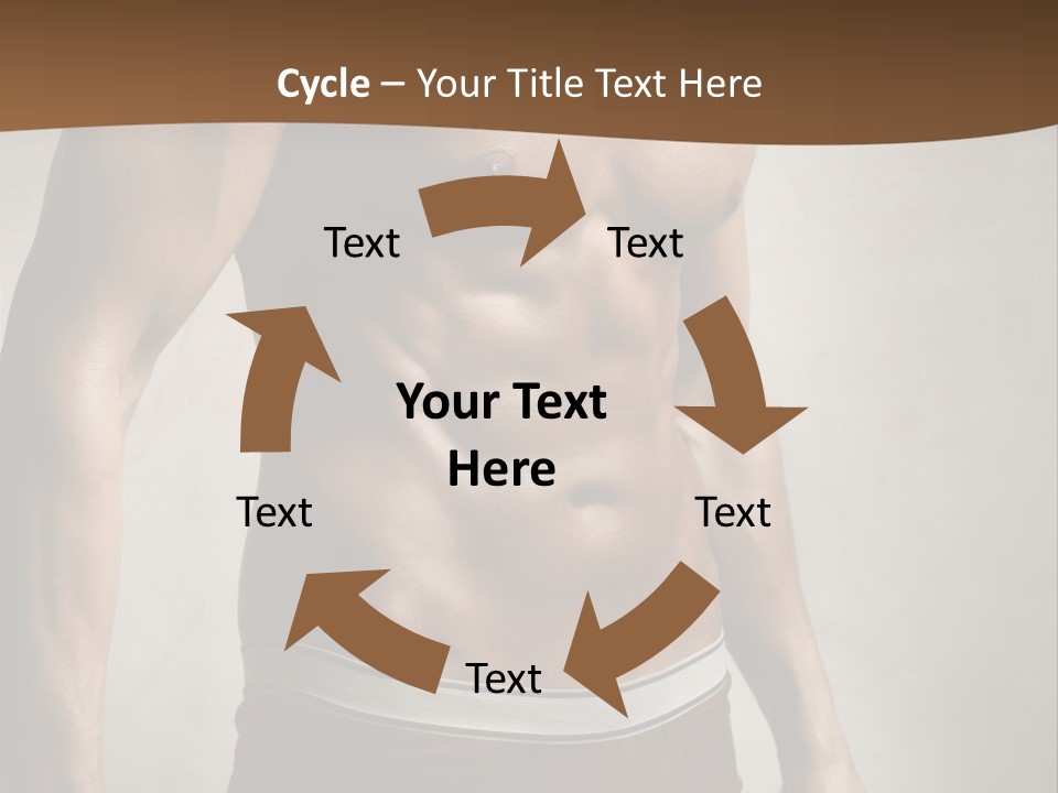 Man Pant Handsome PowerPoint Template