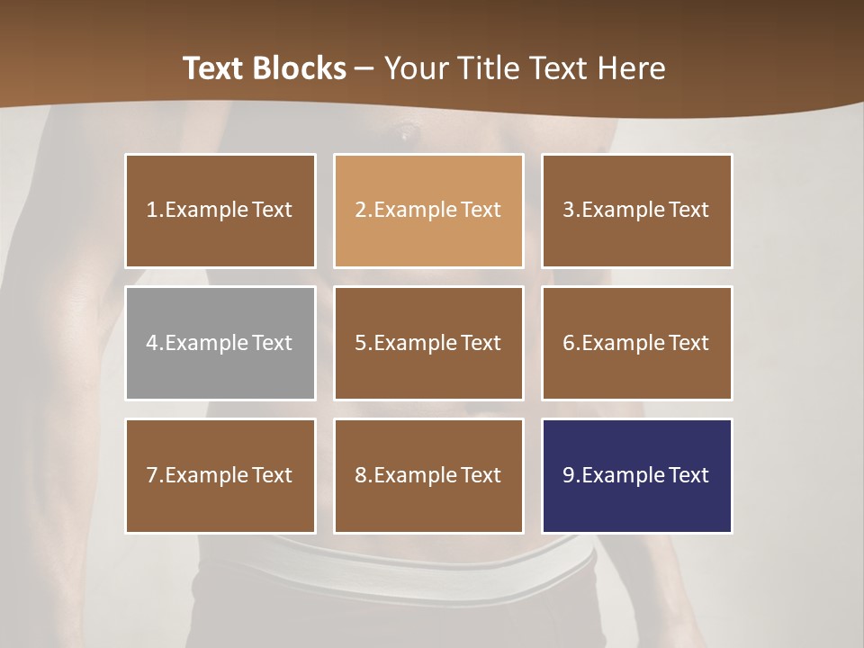 Man Pant Handsome PowerPoint Template