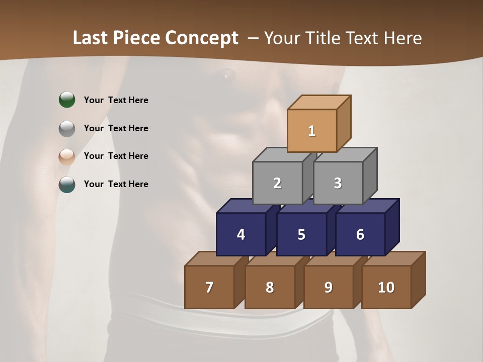 Man Pant Handsome PowerPoint Template