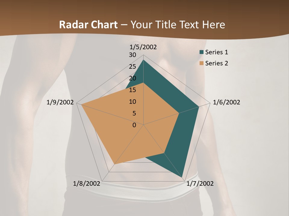 Man Pant Handsome PowerPoint Template