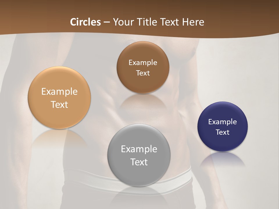 Man Pant Handsome PowerPoint Template