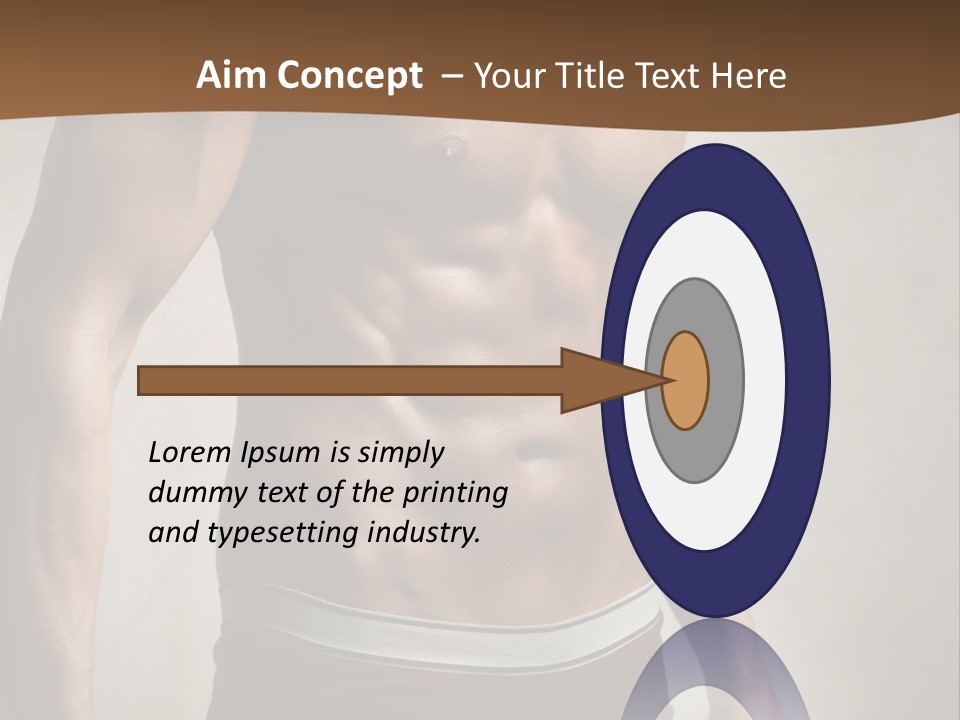 Man Pant Handsome PowerPoint Template