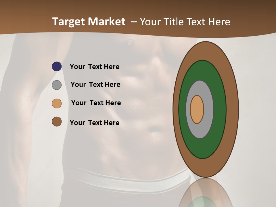 Man Pant Handsome PowerPoint Template