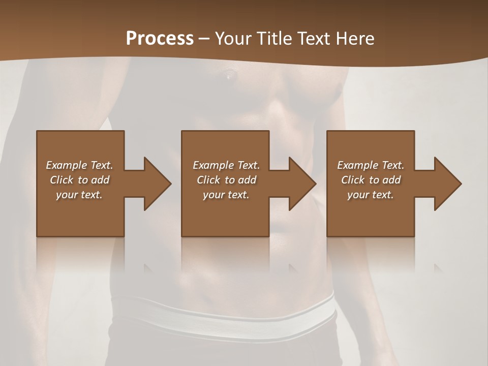 Man Pant Handsome PowerPoint Template